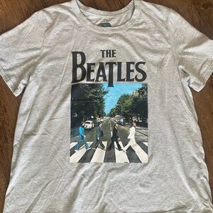 The Beatles Gray Graphic T-Shirt the Beatles Size 12-14(teens)